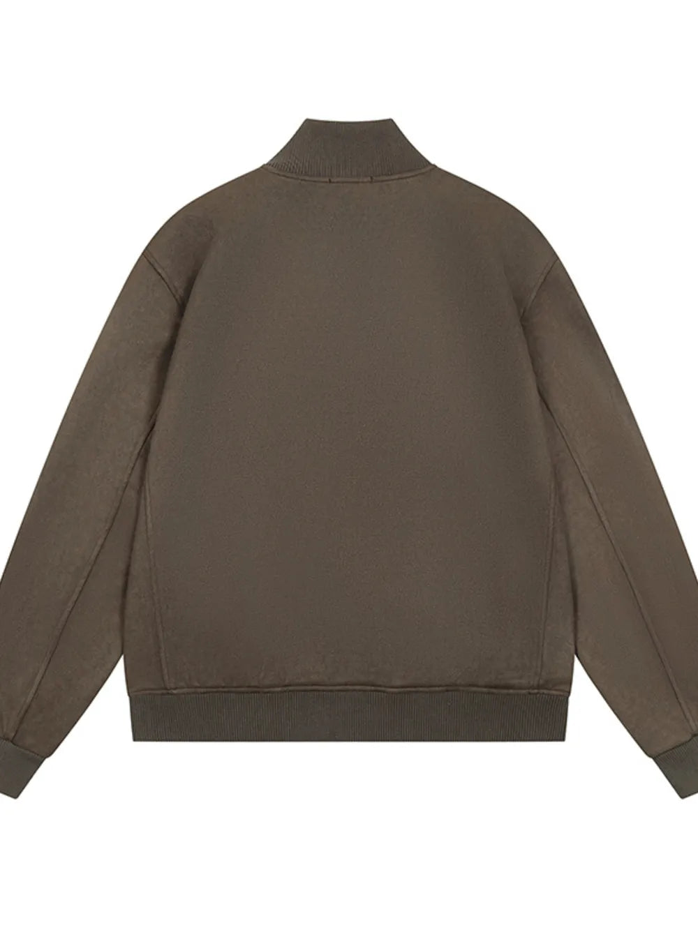 Men's Zip-Up Stretch Jacket – 95% Polyester, 5% Spandex, Full Zip & Pocketed