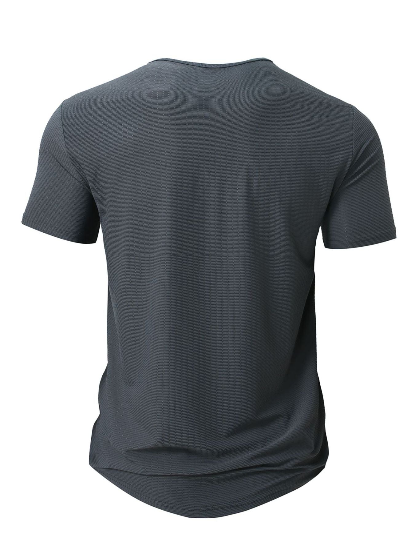 Men's Breathable Quick-Dry Active T-Shirt – Plus Size S–3XL, 3 Colors