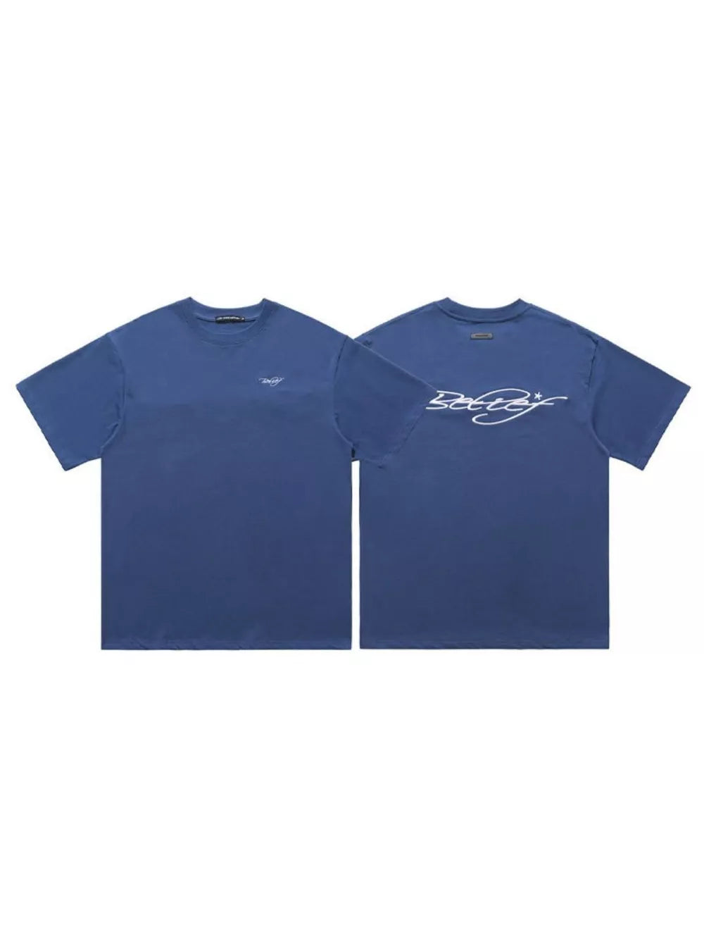 Men's Round Neck T-Shirt – Soft 100% Cotton Short Sleeve Everyday Tee