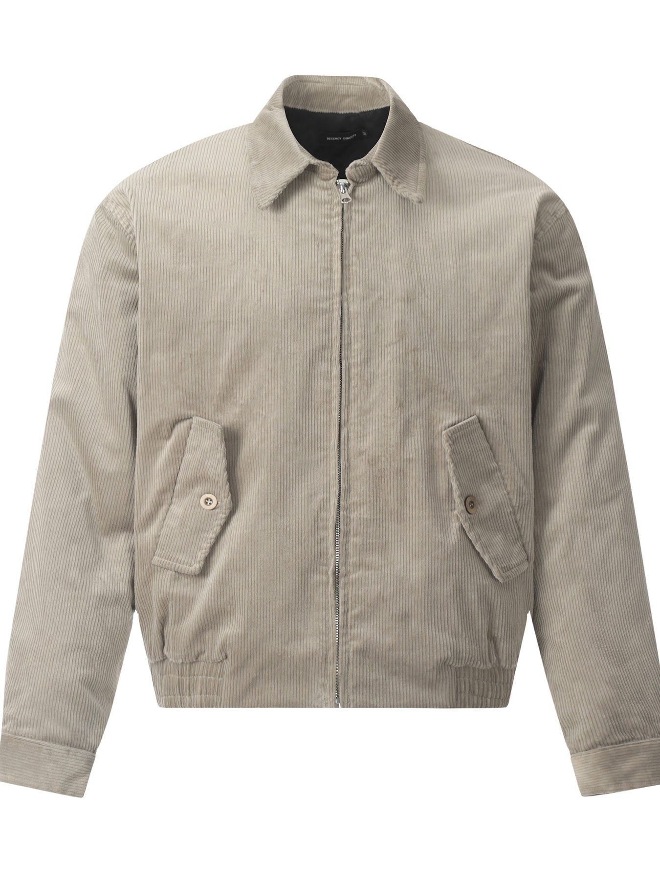 Men's Zip-Up 100% Cotton Jacket – Soft, Breathable, Full Zip & Pocketed | Sizes M–XL