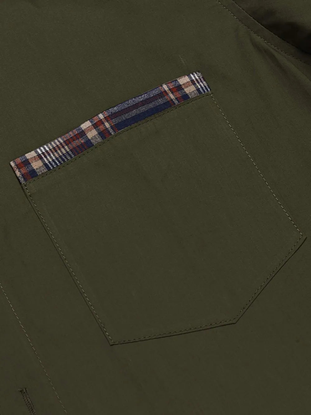 Men's Short Sleeve Button-Up Shirt – Soft 100% Cotton Casual Top
