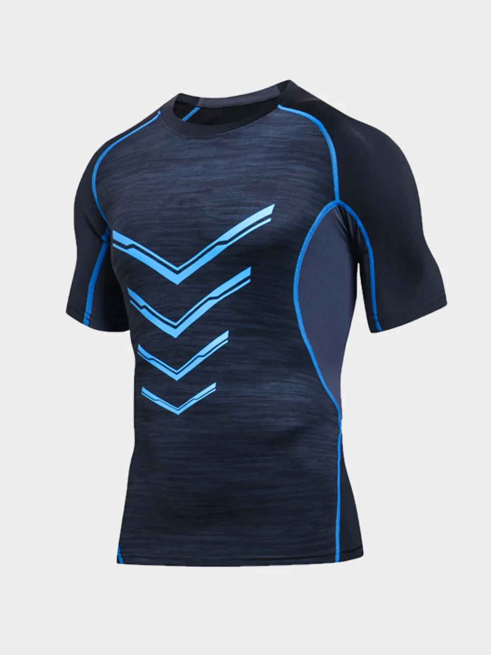 Men's Quick-Dry Active T-Shirt – Moisture-Wicking Seamless Workout Tee