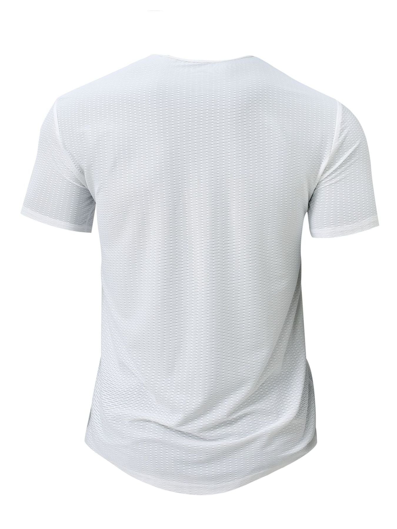 Men's Breathable Quick-Dry Active T-Shirt – Plus Size S–3XL, 3 Colors