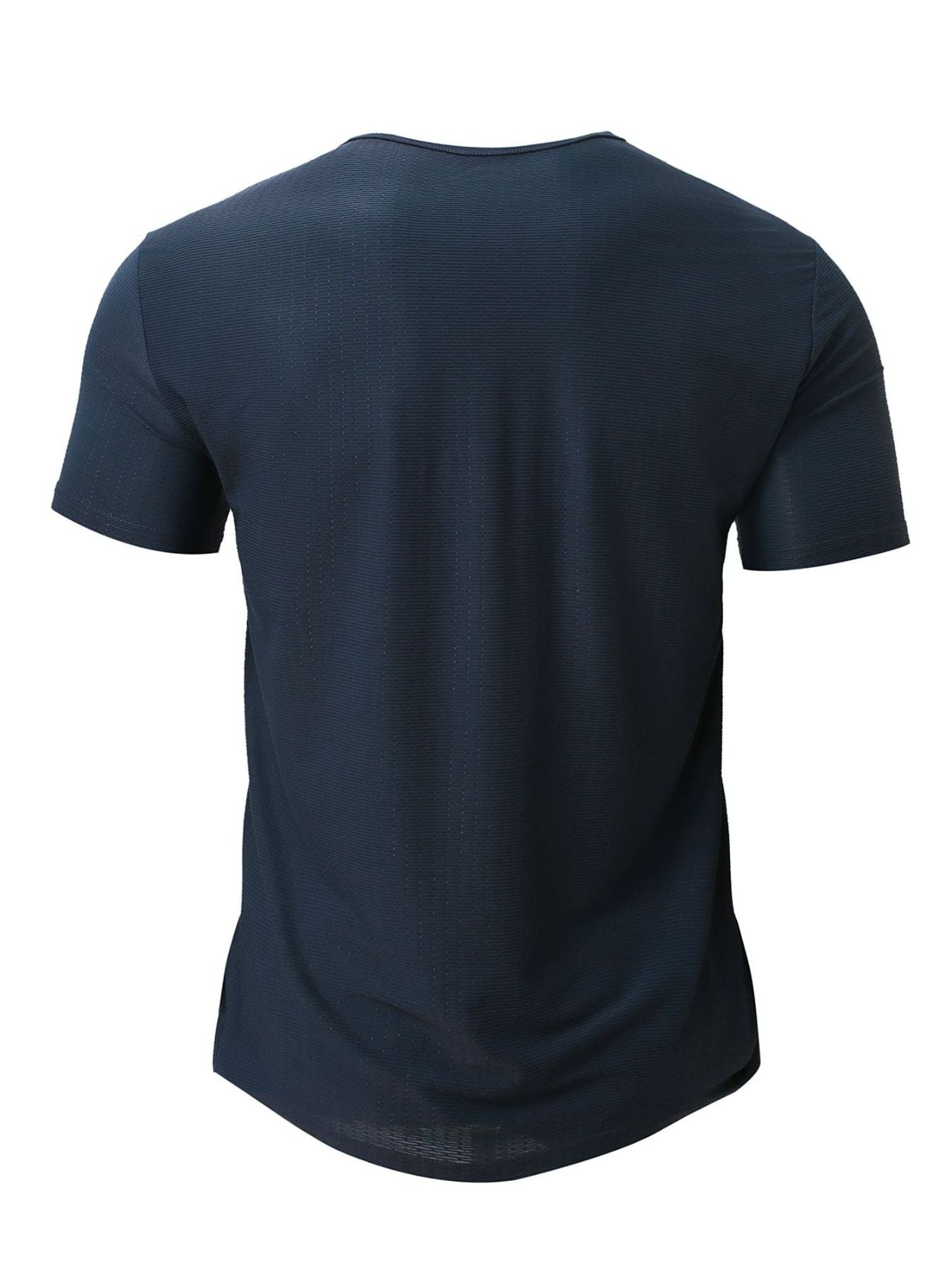 Men's Breathable Quick-Dry Active T-Shirt – Plus Size S–3XL, 3 Colors