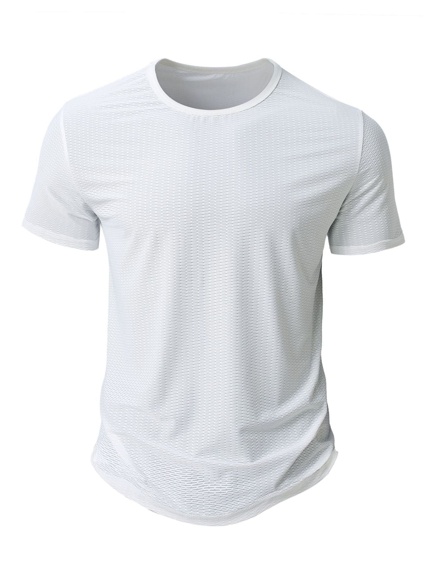 Men's Breathable Quick-Dry Active T-Shirt – Plus Size S–3XL, 3 Colors